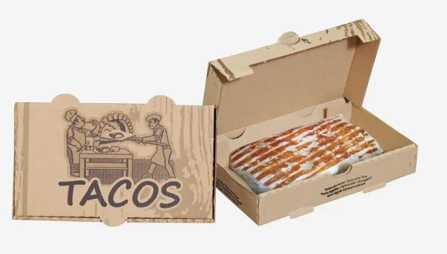 BOITE TACOS 80PCS PAQUET