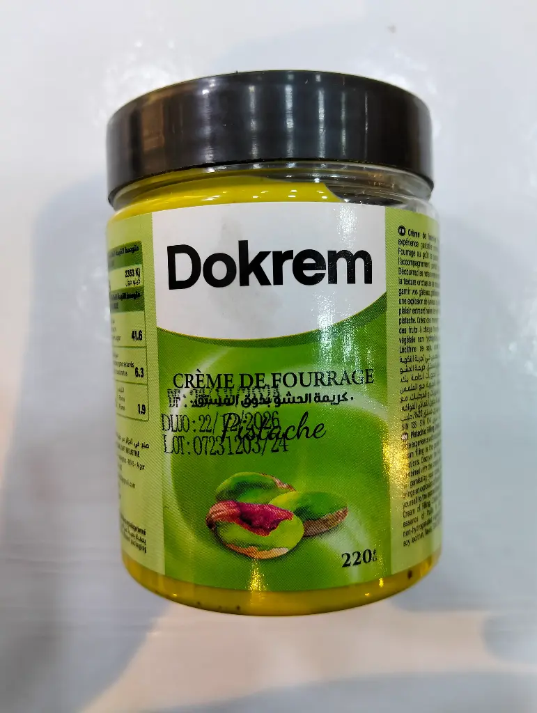 DOKREM PATE PISTACHE 220GR