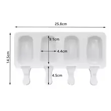 MOULE SILICONE ESQUIMAUX 4PIECE