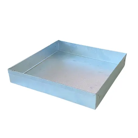 Plat Galvanisé 30/30Cm