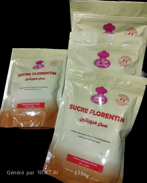 SUCRE FLORENTAIN CROQUANT 250gr