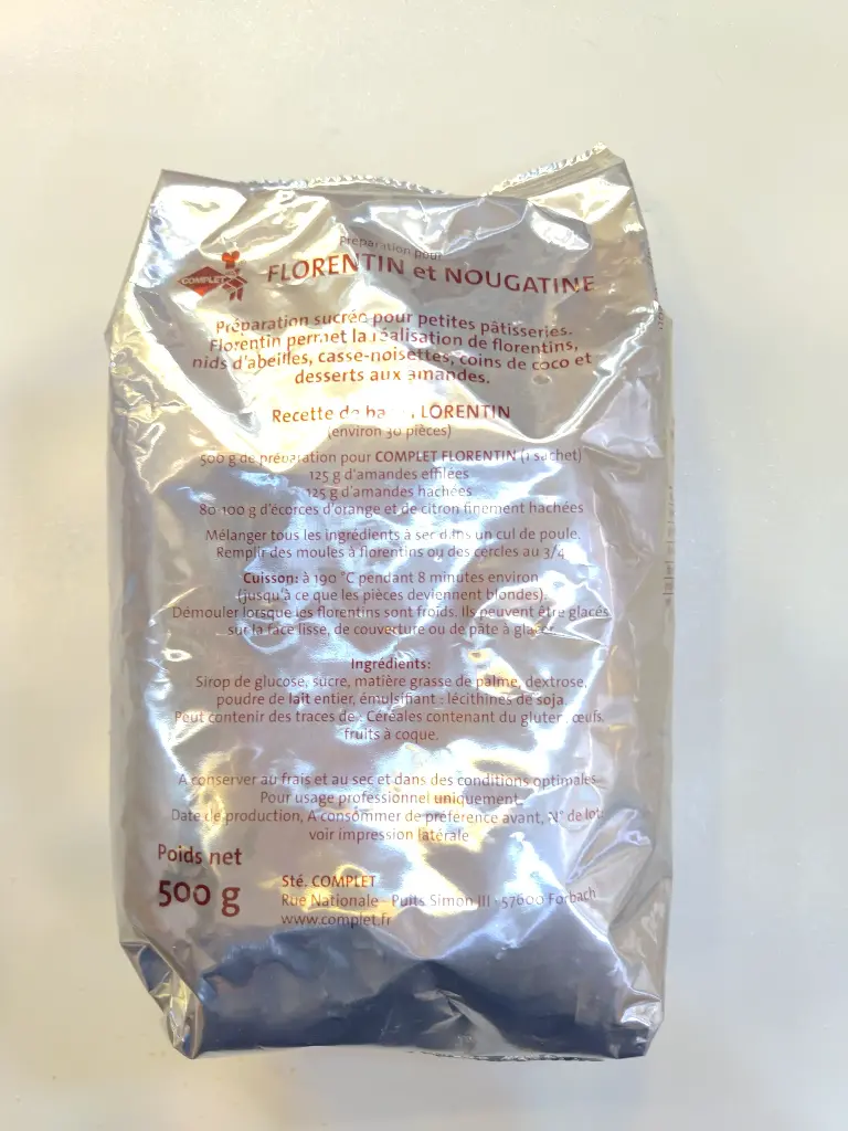 SUCRE FLORENTAIN CROQUANT ALMAND 