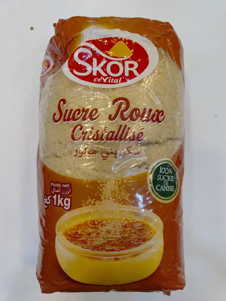 SUCRE ROUX 1KG