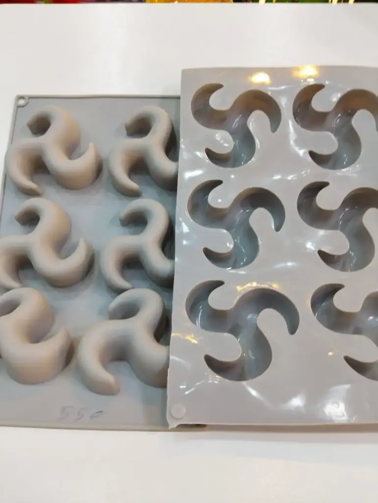 Moule silicone 3rayach 6pcs gris