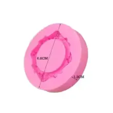 MOULE SILICONE PATE A SUCRE CADRE CARRE