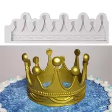 MOULE SILICONE PATE A SUCRE COURONNE