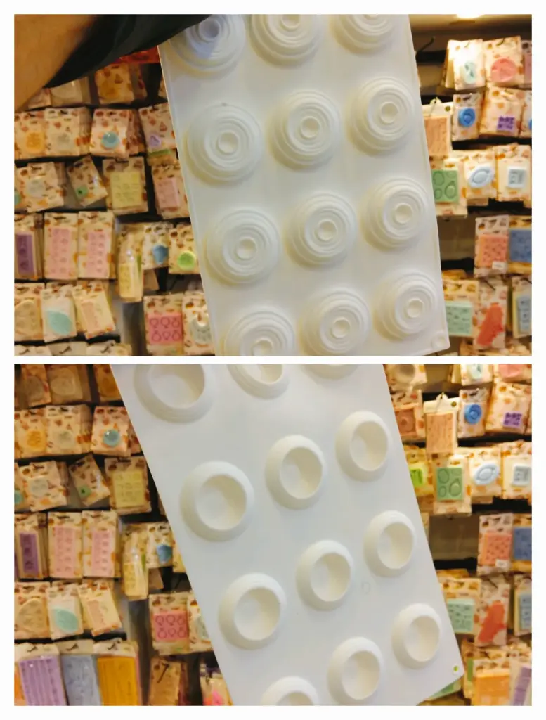 MOULE SILICONE BLANC 12PCS