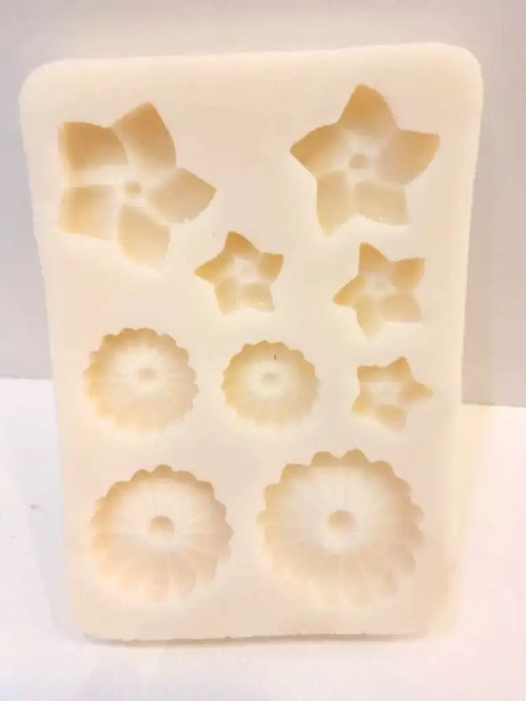 MOULE SILICONE PATE A SUCRE 9FLEURS