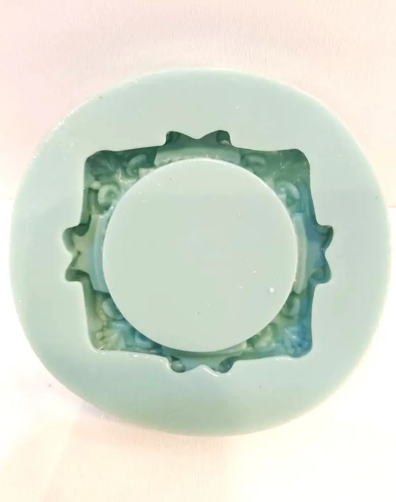 MOULESILICONE PATE A SUCRE CADRE CARRE