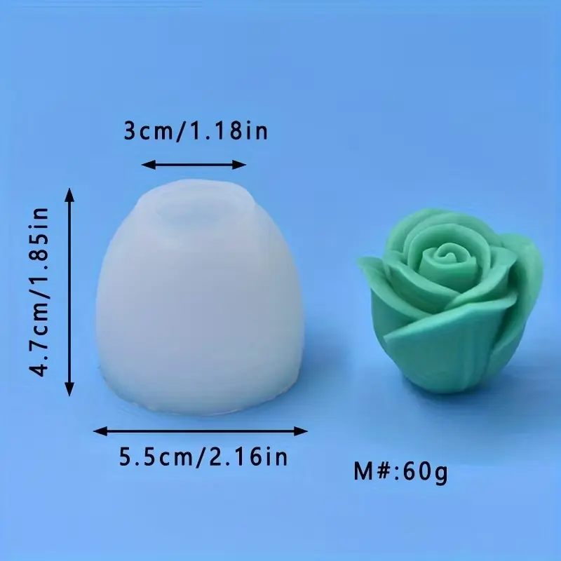 Moule silicone fleur bouquet 2