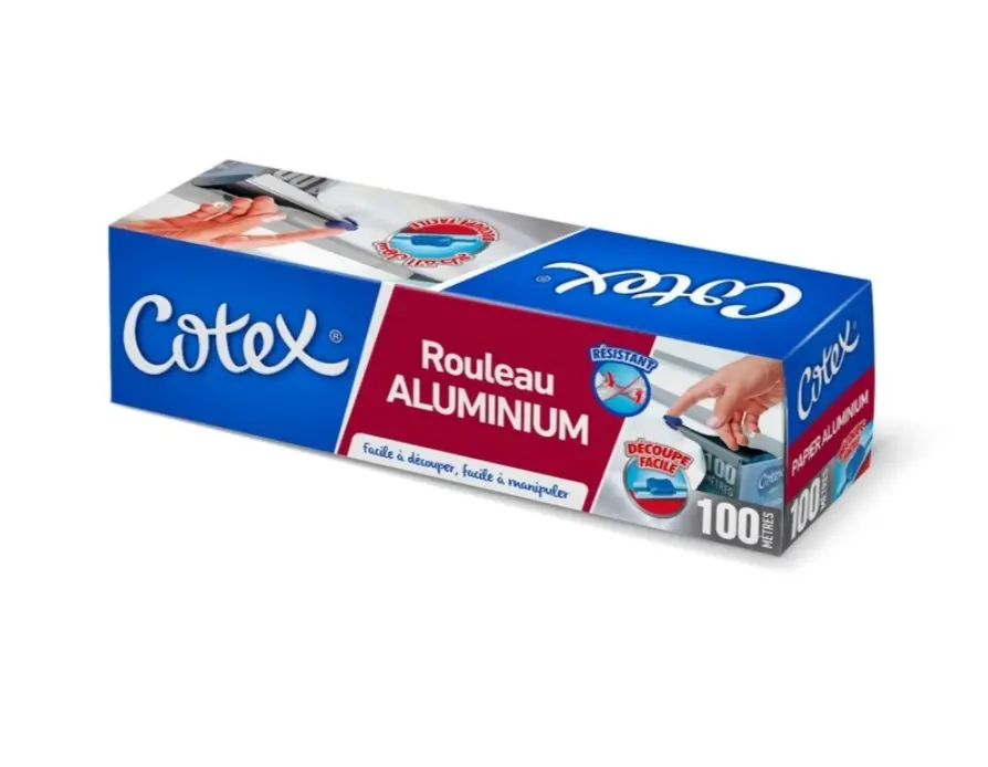 Papier Aluminium 100m Cotex