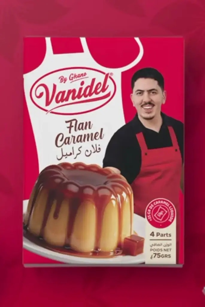 Flan Ghano Caramel liquide 65Gr