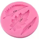 MOULE SILICONE PATE A SUCRE 3FEUILLES