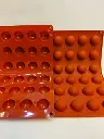 MOULE SILICONE DEMI SPHERE 24PCS