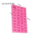 MOULE SILICONE PATE A SUCRE ALPHABET/NUMERIQUE