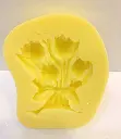 MOULE SILICONE PATE A SUCRE BOUQUET FLEUR