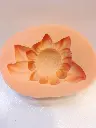 MOULESILICONE PATE A SUCRE FLEUR OVAL