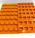 MOULE SILICONE COEUR 35PCS