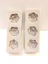 MOULE SILICONE PATE A SUCRE 2X3FLEURS